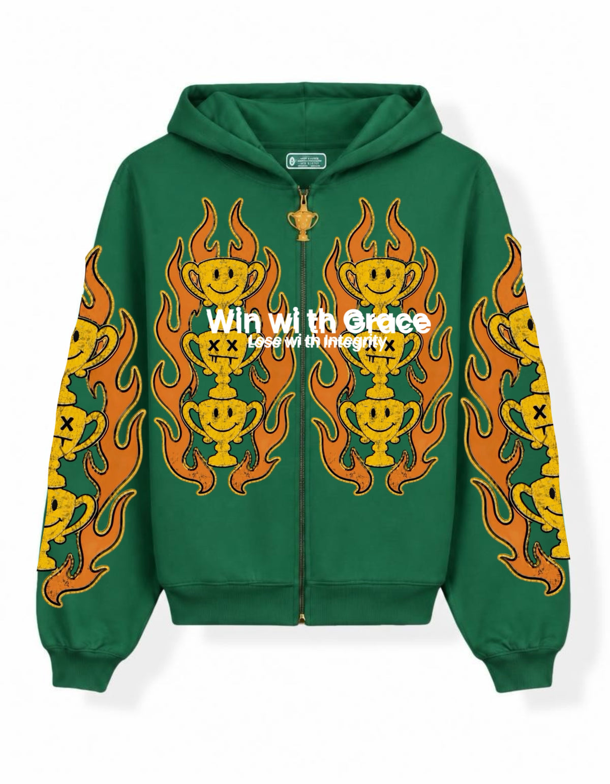 TROPHÉS ON FIRE FLEECE