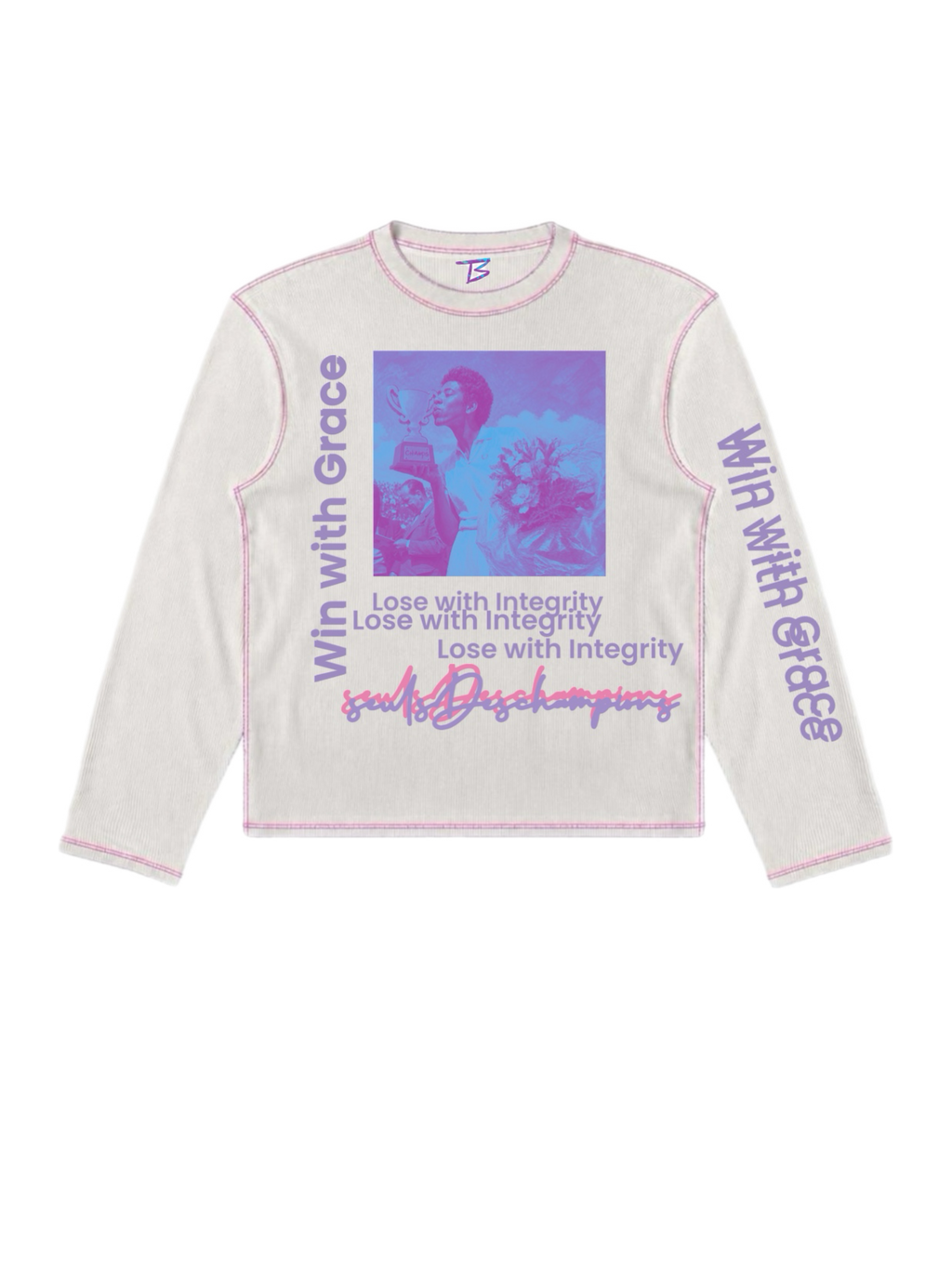 “Win with Grace” Waffle Tee